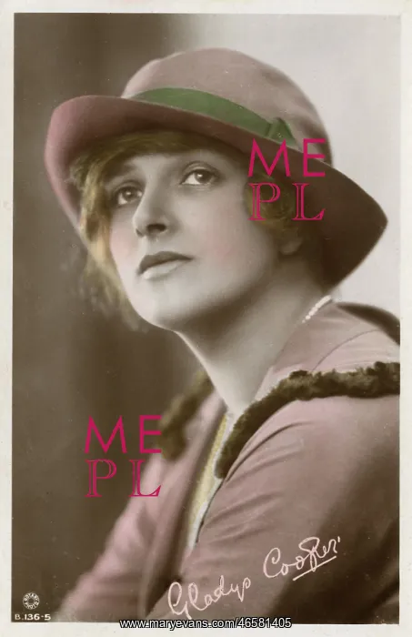 : Gladys Cooper - English stage and screen actress : Gladys Cooper - English stage and screen actress