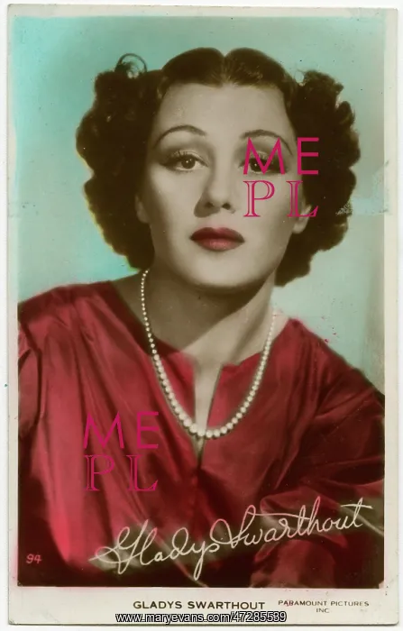  : Gladys Swarthout