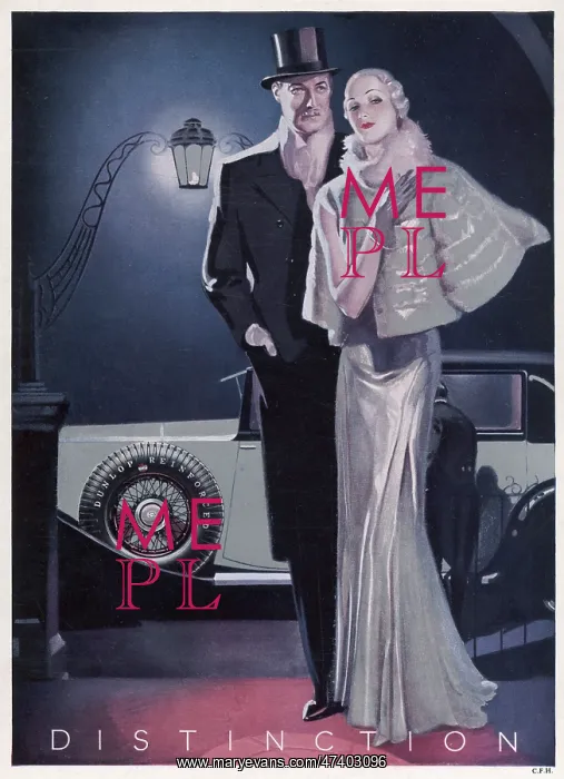 : Glamorous Dunlop advertisement : Glamorous Dunlop advertisement