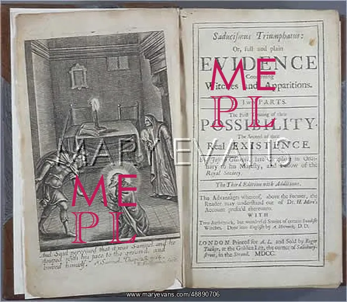  : GLANVIL BOOK TITLEPAGE