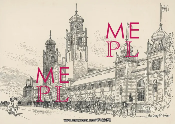 : The Glasgow Exhibition, Gray Street front : The Glasgow Exhibition, Gray Street front