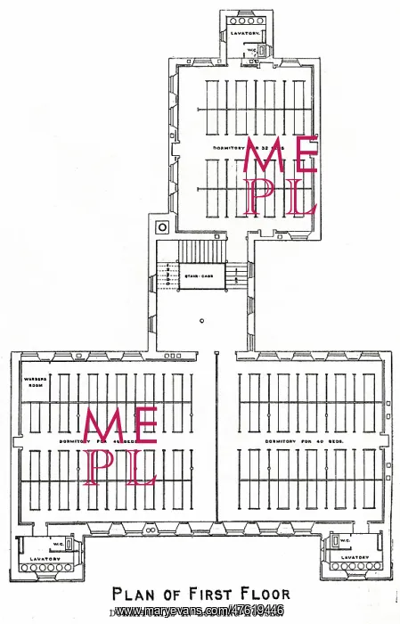 : Glasgow Municipal Lodging House Plan : Glasgow Municipal Lodging House Plan