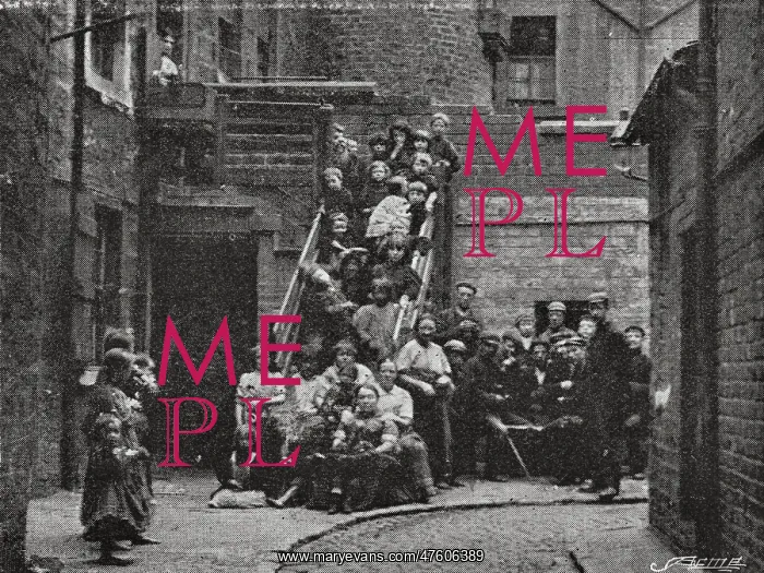  : Glasgow slum residents, 1896