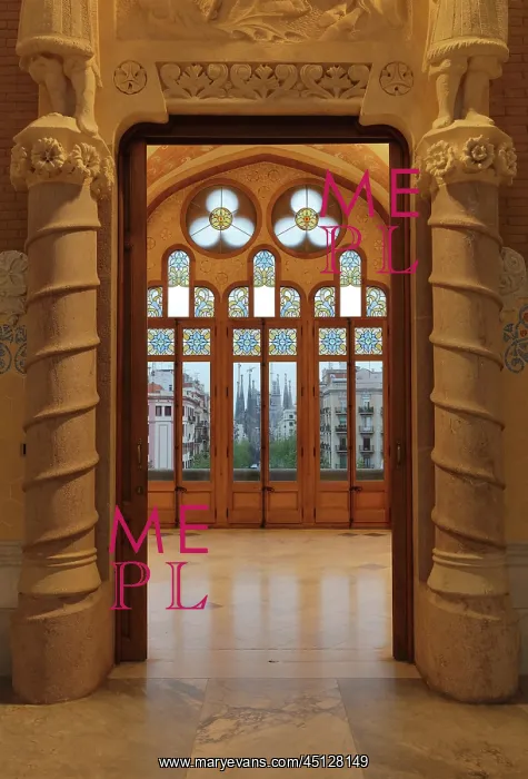: Glass doors, Administration Pavilion, Hospital : Glass doors, Administration Pavilion, Hospital