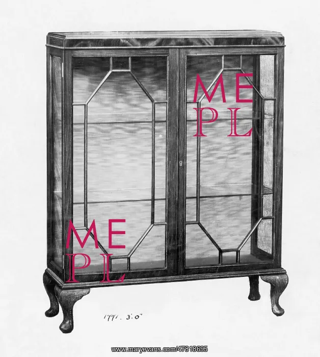 : Glass fronted display cabinet : Glass fronted display cabinet