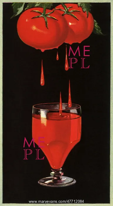 : Glass of Tomato Juice : Glass of Tomato Juice