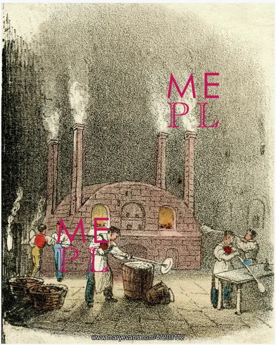 : GLASS WORKS, 1830 : GLASS WORKS, 1830