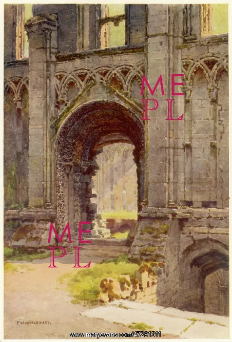: GLASTONBURY ABBEY 1908 : GLASTONBURY ABBEY 1908