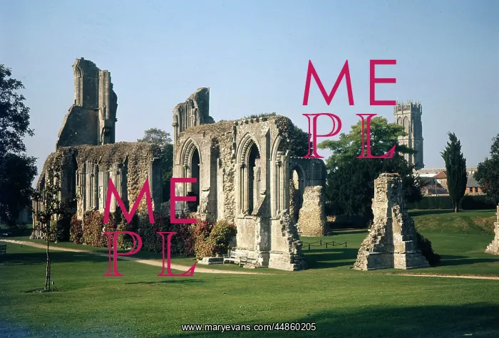 : GLASTONBURY ABBEY : GLASTONBURY ABBEY