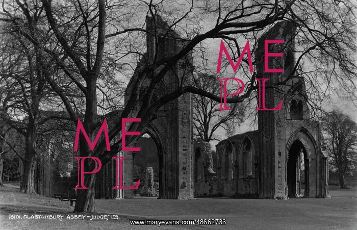 : Glastonbury Abbey Ruins : Glastonbury Abbey Ruins