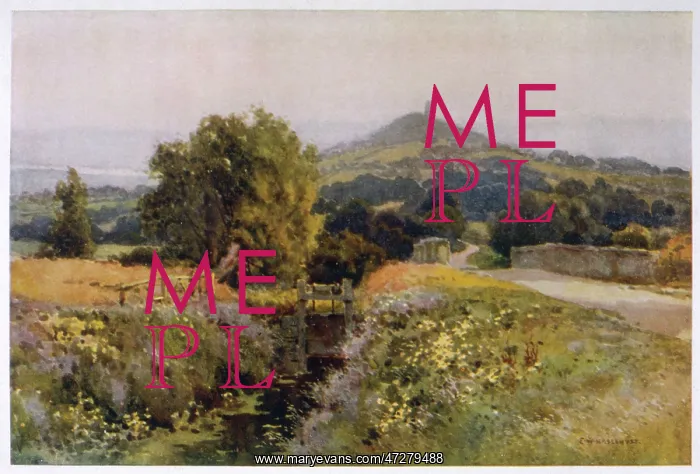 : GLASTONBURY TOR / 1908 : GLASTONBURY TOR / 1908