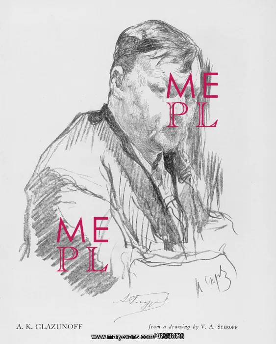  : GLAZUNOV / MUSICIAN