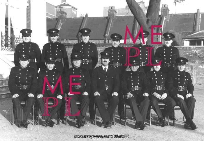 : GLC-LFB Southwark training school squad group photo : GLC-LFB Southwark training school squad group photo