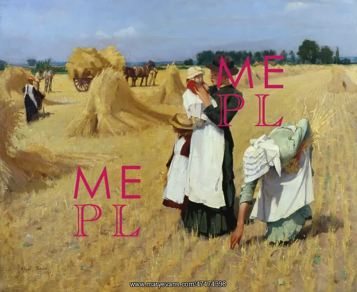 : The Gleaners ' girls in wheat field : The Gleaners ' girls in wheat field