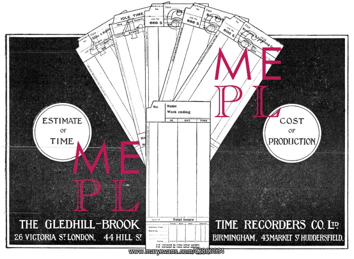 : Gledhill-Brook Factory Time Recorders : Gledhill-Brook Factory Time Recorders