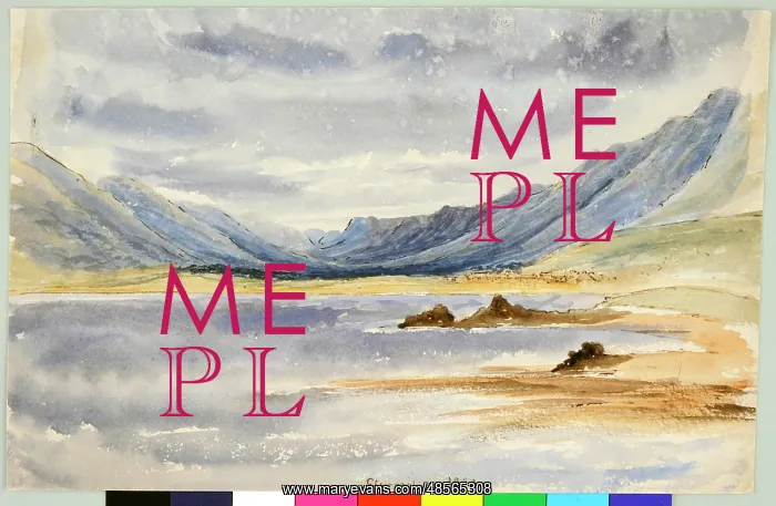 : Glenariff (1852). Moore, James 1819 - 1883 : Glenariff (1852). Moore, James 1819 - 1883