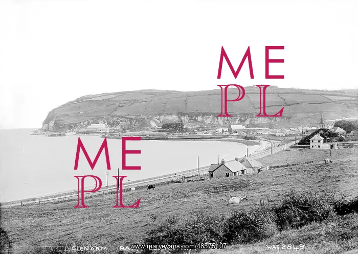 : Glenarm Bay, Co. Antrim : Glenarm Bay, Co. Antrim