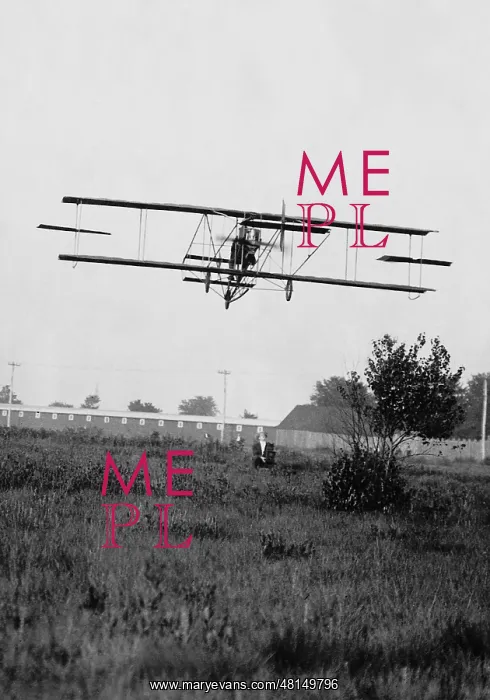 : Glenn Curtiss in his plane, 1910 : Glenn Curtiss in his plane, 1910