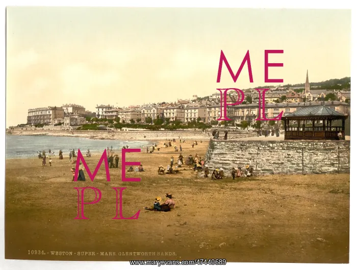 : Glentworth Sands, Weston-super-Mare, England : Glentworth Sands, Weston-super-Mare, England