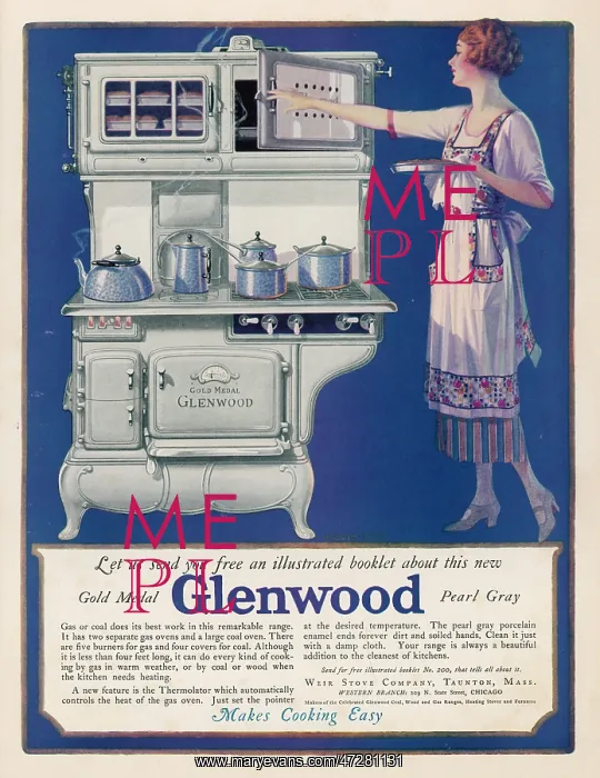 : GLENWOOD COOKER ADVERT : GLENWOOD COOKER ADVERT