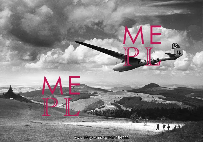 : Glider in the Thoen, 1938 : Glider in the Thoen, 1938