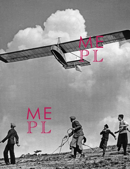 : Gliding in the Rhoen Mountains, 1932 : Gliding in the Rhoen Mountains, 1932