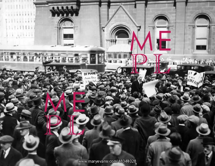 : Global economic crisis: Unemployed demonstrators : Global economic crisis: Unemployed demonstrators