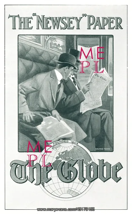 : The Globe Newspaper Advertisement : The Globe Newspaper Advertisement