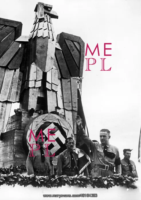 : Globocnik during a speech : Globocnik during a speech