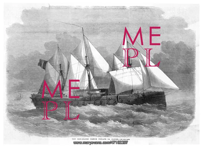  : GLOIRE. French ironclad frigate