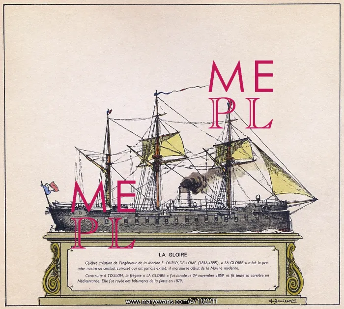  : GLOIRE. French ironclad frigate