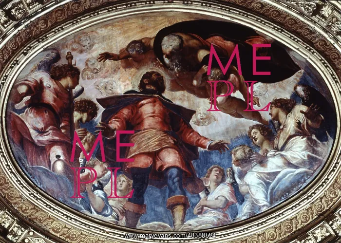 : The Glory of Saint Roche Tintoretto (Jacopo Robusti) : The Glory of Saint Roche Tintoretto (Jacopo Robusti)