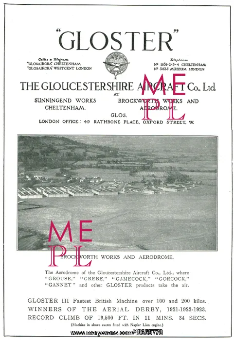 : Gloster Brockworth Where The Grouse : Gloster Brockworth Where The Grouse