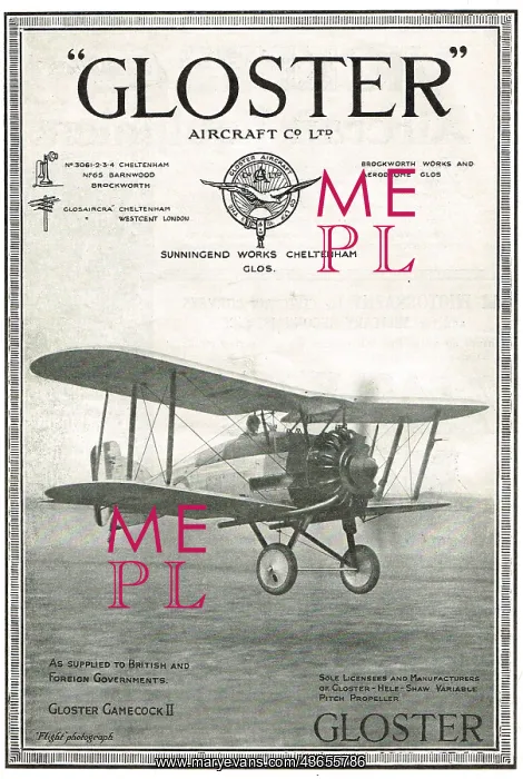 : Gloster Gamecock II : Gloster Gamecock II