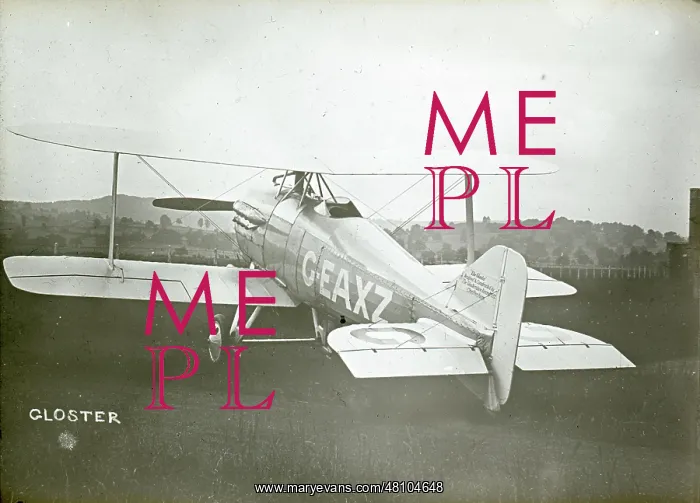 : Gloster Mars I, G-EAXZ, in its Gloster I form where the : Gloster Mars I, G-EAXZ, in its Gloster I form where the