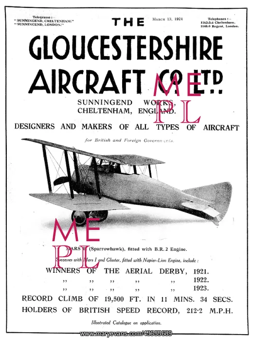 : Gloster Mars II Sparrowhawk BR2 Engine : Gloster Mars II Sparrowhawk BR2 Engine