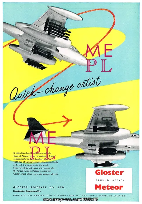 : Gloster Meteor Ground Attack : Gloster Meteor Ground Attack