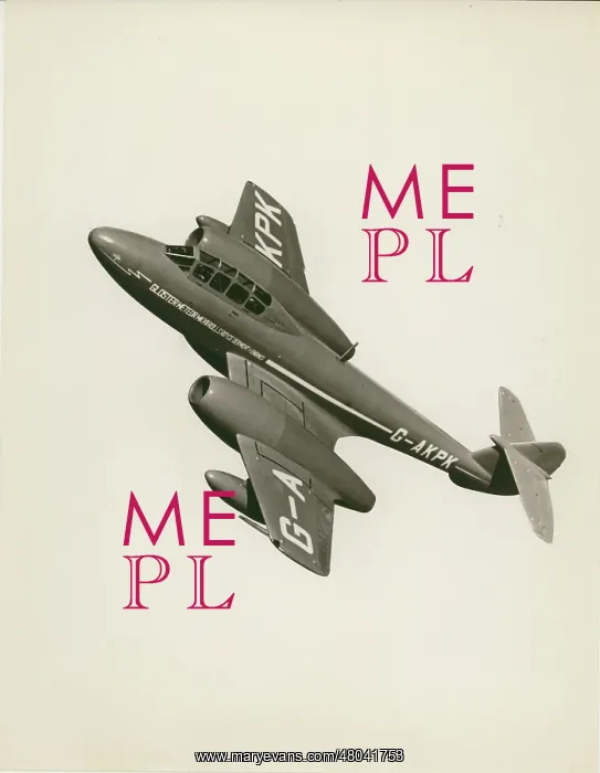 : Gloster Meteor T7 demonstrator, G-AKPK : Gloster Meteor T7 demonstrator, G-AKPK