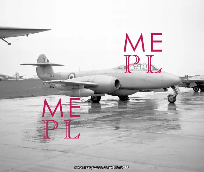 : Gloster Meteor T.7 WA740 : Gloster Meteor T.7 WA740