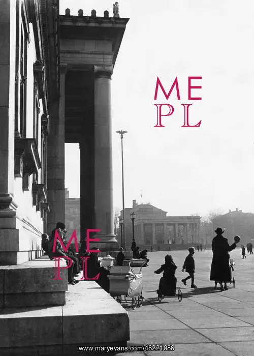 : The Glyptothek in Munich, 1936 : The Glyptothek in Munich, 1936