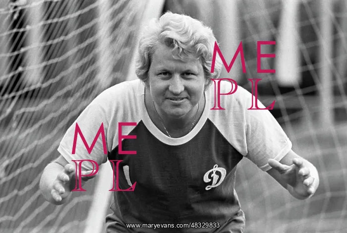 : Goalkeeper Vladimir Myshkin, 1981 : Goalkeeper Vladimir Myshkin, 1981