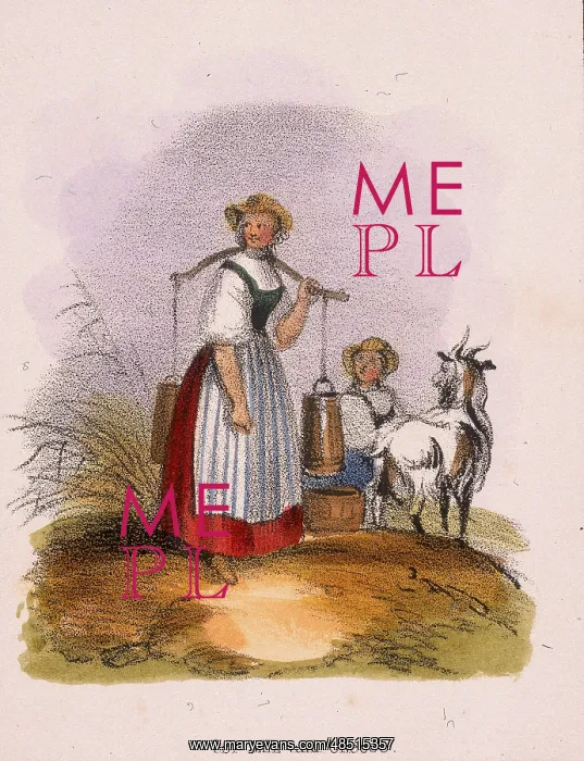  : The goat keeper. From Graphic Illustrations of