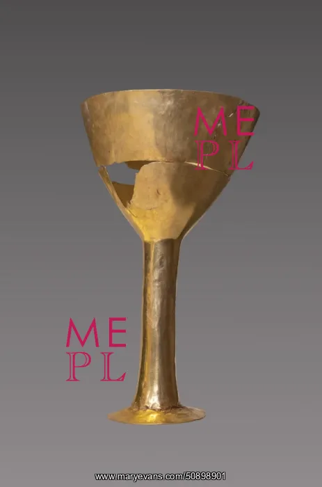 : Goblet, Museum of Anatolian Civilisations, Ankara, Turkey : Goblet, Museum of Anatolian Civilisations, Ankara, Turkey
