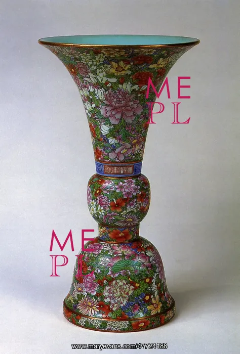  : Goblet in Porcelain with Millefiori Design