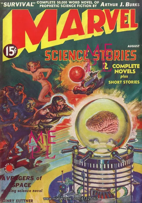 : GOD-BRAIN. AVENGERS OF SPACE (Henry Kuttner) The captive travellers : GOD-BRAIN. AVENGERS OF SPACE (Henry Kuttner) The captive travellers
