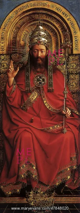  : God the Father, by Van Eyck