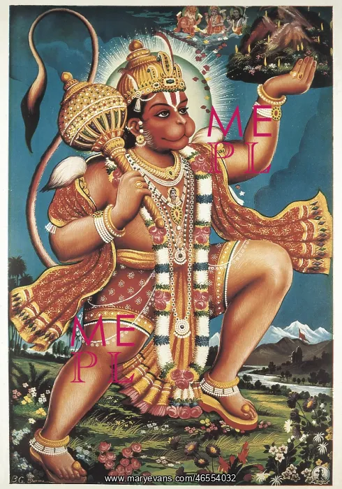  : God Hanuman. Hindu art