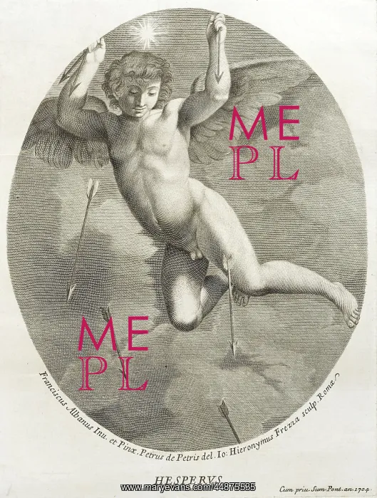 : The god Hesperus : The god Hesperus