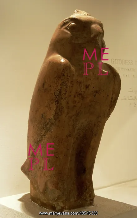 : God Horus as a falcon. 25th Dynasty : God Horus as a falcon. 25th Dynasty