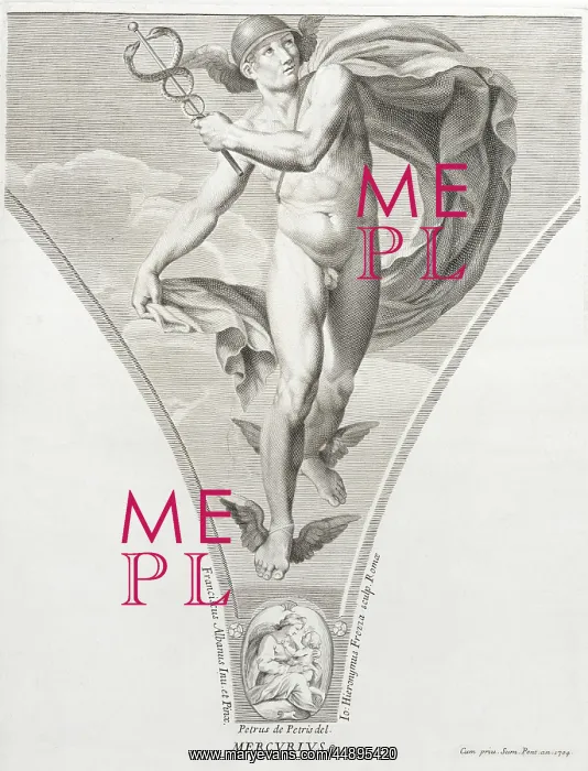 : The god Mercury : The god Mercury